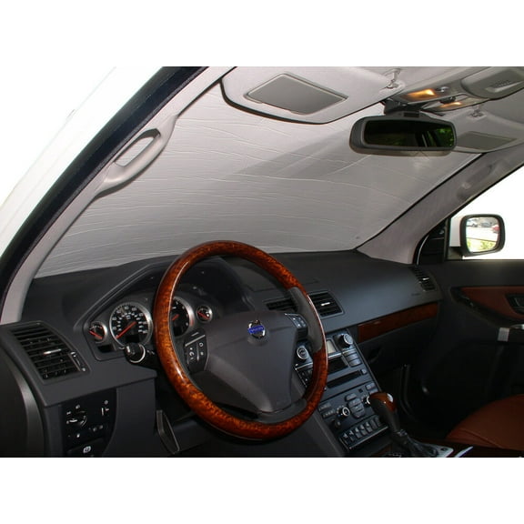 HeatShield, The Original Windshield Sun Shade, Custom-Fit for Volvo XC90 SUV 2003-2014, Silver Series