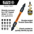 thumbnail image 3 of Klein Tools 32315HD 15-in-1 Ratcheting Impact-Rated Multi-Bit Torsion Zone, 3 of 12
