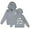 a-Grey703118, variant on FINALGANG Girls Hoodie Kids Letter Prints Loose Fit Sweatshirt Autumn Winter Long Sleeve Kangaroo Pockets Pullover For Daily Wear Soft Top