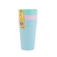 thumbnail image 1 of Vaso Prichos Boris Plástica Arcoiris un Set con 3 Piezas Multicolor, 1 of 4