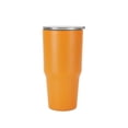 thumbnail image 3 of Makerflo 30 oz Orange Powder Coated Tumbler - Pack of 1, Ideal for DIY Crafts- Laser Engraving, And Handle Sold Separately, 3 of 8