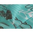 thumbnail image 4 of Ambesonne Pug Quilted Bedspread Set 3 Pcs, Fun Animal Dog Words, King Size, Sea Green Brown, 4 of 5