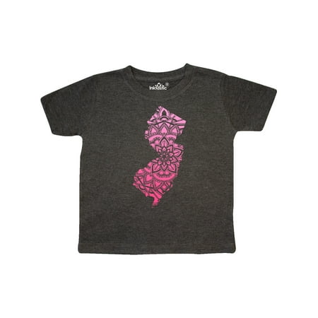 

Inktastic New Jersey Silhouette Mandala Gift Toddler Boy or Toddler Girl T-Shirt