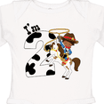 thumbnail image 4 of Inktastic I'm Two-cowboy riding horse birthday Boys Long Sleeve Baby Bodysuit, 4 of 5