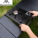 thumbnail image 2 of MOUNTAINHIKER-mesa plegable IGT para acampar, mesa ligera de madera para barbacoa y parrilla, mesa extraíble para pícnic al aire libre, pesca y acampada, 2 of 4