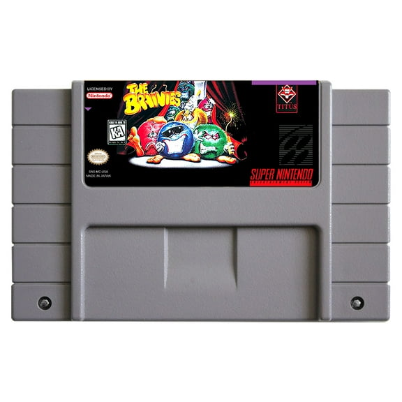 SNES Games Cartridge Brainies, The