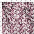 thumbnail image 3 of Soimoi Florals Print, Silk Fabric, Decor Sewing Fabric by The Yard 42 Inch Wide,Decorative Fabric for Shirts Suits Ties, Mauve, 3 of 6