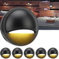 thumbnail image 3 of Landscape Step Stair Lights, IP67 Waterproof Low Voltage Deck Lights Aluminum Alloy And ABS  For Parks, 3 of 8