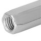 thumbnail image 2 of Pack of 5 M10 x 40/50 Zinc Plated Steel Long Hex Nuts, Hexagon Thread, Threaded Fasteners (M10 x 40), 2 of 4