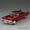 Eldorado Red, variant on 1:32 Eldorado Biarritz Charger 1970 Car Toy Models Alloy Diecast Vehicle Toys Sound Light Doors Opened Pull Back for Kid Gifts