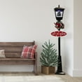 thumbnail image 6 of Fraser Hill Farm 5.9 ft Musical Snowy Christmas Street Lamp in Black, FSSL071A-BLK2, 6 of 16