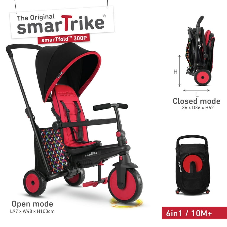 Smartrike smartfold sale 300 folding tricycle