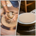 thumbnail image 3 of Pottery Bat Pottery Wheel Base Pottery Wheel Base Plaster Making Board Clay Crafting Supply, 3 of 9