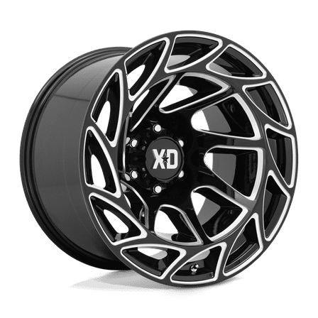 XD Cast Aluminum Rim XD860 20X12 6X5.5 G-BLK MILL -44MM, XD86021268344N