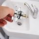 thumbnail image 5 of Tapón De Desagüe De Cobre Para Fregadero, Colador De Lavabo Para Baño, Cocina Y Lavadero, Color Plata, 5 of 7