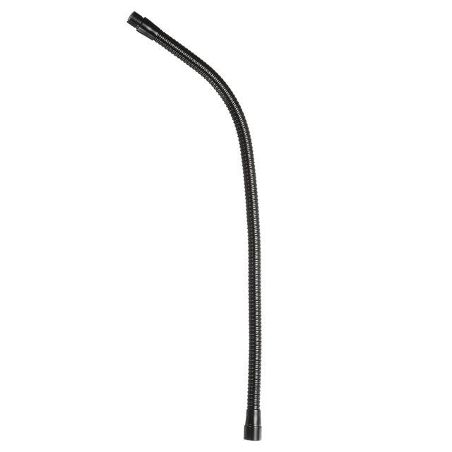 Uxcell 20" Microphone Gooseneck 5/8-27 Thread Flexible Tube Extension, Black