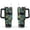 Black-4, variant on 40oz Tropical Pineapple Pattern Stainless Steel Flip Straw Tumbler Spill Proof Travel Cup Double Wall Vacuum Insulated Coffee Mug with Top Handle