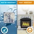 thumbnail image 5 of Mi Alma Vinyl Delft Peel and Stick Vintage D200 Backsplash Tile Stickers, Light Blue, 6" x 6" (24-Pack), 5 of 9