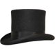 thumbnail image 1 of Hand Made Wool Top Hat Satin Lined Small To Xxl-, 1 of 2