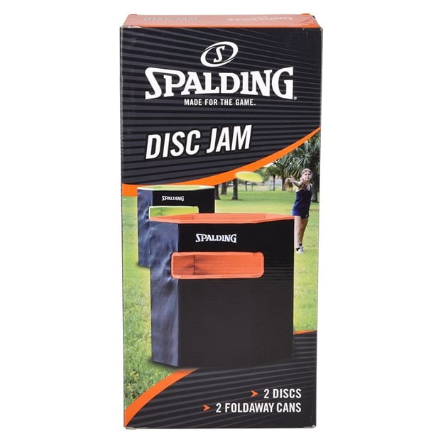 Spalding Disc Jam Outdoor Game Set - Portable Fun for All Ages