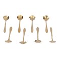 thumbnail image 4 of Cuillère à Crème Glacée, 8pcs Fleur Design Inox Ustensiles de Cuisine Cuillère à Café Performance Éprouvée, 4 of 14