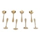 thumbnail image 5 of Cuchara de café BuyWeek 8 piezas diseño de flores Acero inoxidable, 5 of 12