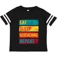 thumbnail image 3 of Inktastic Geocacher Adventure Eat Sleep Geocaching Repeat Boys or Girls Toddler T-Shirt, 3 of 5