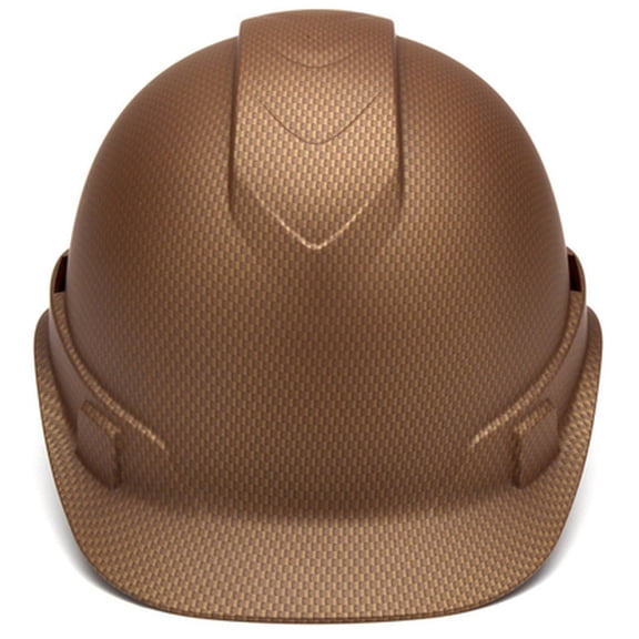 Pyramex Cap Style RIDGELINE Hard Hat Copper Graphite Pattern with 6 Point Ratchet Suspension