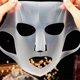 thumbnail image 3 of 2pcs Reusable Silicone Moisturizing Mask Facial Care Prevent Evaporation Anti Wrinkle, 3 of 3