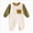 A82-AG, variant on Unisex Baby romper, Long Sleeve Baby Clothes, Baby Footless Jumpsuit,Footless 3-6 Months