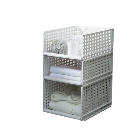 Stackable Foldable Wardrobe Closet Organizers Plastic Storage Shelves Canada Stackable Foldable Wardrobe Closet, Plastic Storage Bins For Closet Shelves