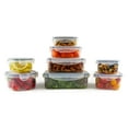 thumbnail image 3 of 1790 Plastic Food Containers with Lids - 16 Piece, BPA Free, Locking Lids, Dishwasher Safe Freezer Safe, Airtight - Ideal for Home, Kitchen, Storage & Organization, 3 of 9
