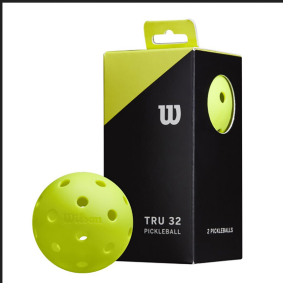 Wilson Tru 32 Pickleballs 2 Pack
