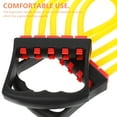 thumbnail image 4 of OULII Stretch Band Fitness Resistance Strap Handle Rope TPE Yellow Ergonomic Handle 1Pack, 4 of 6
