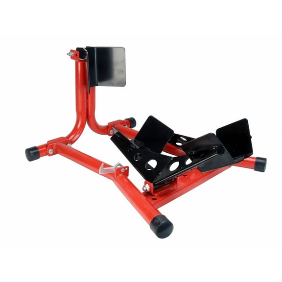 Dragway Tools 1500 lb Fixed Motorcycle Wheel Chock fits Sport Bikes & Cruisers