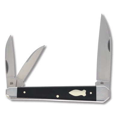 Rough Ryder Knives Rough Ryder Reserve Black Micarta Dude Whittler Folding Knife RRR022