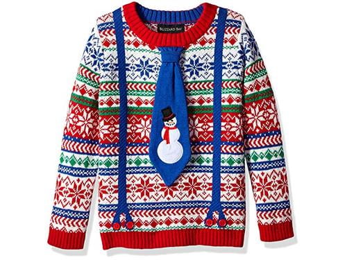 Blizzard Bay Womens Ugly Christmas Snowman Sweater