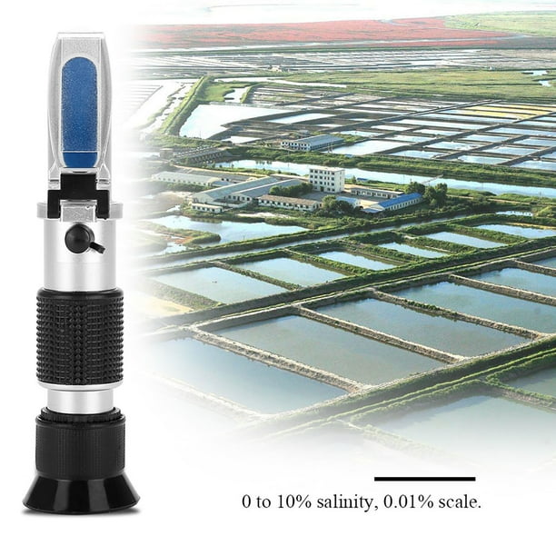 Digital Refractometer Temperature,Seawater Salinity Meter Aquarium Aquarium Refractometer