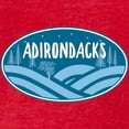 thumbnail image 3 of CafePress - Adirondacks New York Outdoors T Shirt - Womens Football Shirt, 3 of 4