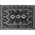 thumbnail image 1 of Ahgly Company Indoor Rectangle Persian Gray Traditional Area Rugs, 2' x 5', 1 of 1