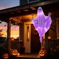 thumbnail image 5 of OJSFQUFP Halloween Hanging Ghost Lights Floating Ghost Decorations for Scary Halloween Decor Indoor Outdoor, 5 of 8