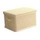 thumbnail image 2 of Contenedor de almacenamiento de ropa, caja de almacenamiento de juguetes, caja portátil para ropa y , organizador de armario con tapa para L, 2 of 9