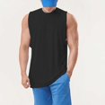 thumbnail image 4 of Sngxgn Men's Workout Tank Tops Sleeveless Gym Training Bodybuilding Cut Off T Shirt(Black,M), 4 of 6