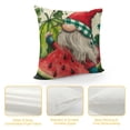 thumbnail image 4 of COMIO Summer Pillow Covers Watermelon Gnome Decorative Throw Pillow Case Summer Watercolor Melon Fruit Cushion Case for Farmhouse Home Sofa Home Couch Office Decoration, 4 of 5