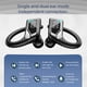 thumbnail image 4 of Auriculares inalámbricos Bluetooth con pantalla digital y control táctil, TWS, intraaurales con ganchos para la oreja para entrenamiento, IPX7., 4 of 9