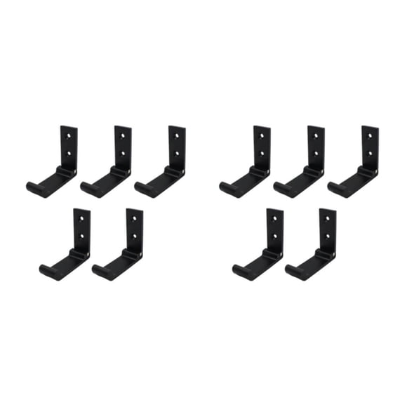 Wosthever La percha de ropa de pared plegable individual duradera de 5 piezas organiza una instalación fácil y eficiente Type1 NO1