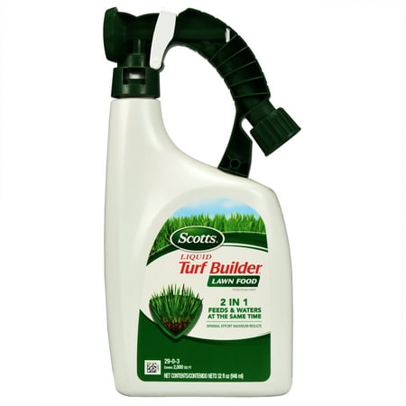 Scotts Liquid Turf Builder Lawn Food 32oz (Best Fertilizer For New Lawns)