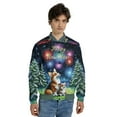 thumbnail image 4 of Happy New Year Corgi Family Cheer Winter Midnight Firework All Over Print 3D Baseball Jacket Welsh Corgi Dog Lover Gifts Idea Bomber Jacket Softball - 02025, 4 of 6
