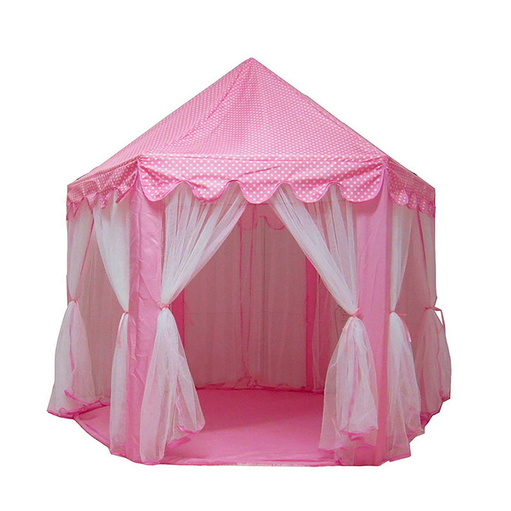 Tents for Girls, Princess Castle Play House Large Outdoor Kids Play