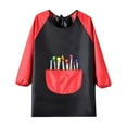 thumbnail image 6 of ZXLBBD Kids Art Smock with Long Sleeves Painting Apron for Child Boys Girls Craft Protective Coverall with Pocket Casual Cozy Breathable, 6 of 6